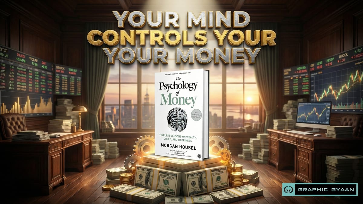THE PSYCHOLOGY OF MONEY : The Graphic Guide | Wealth is What You Don't See