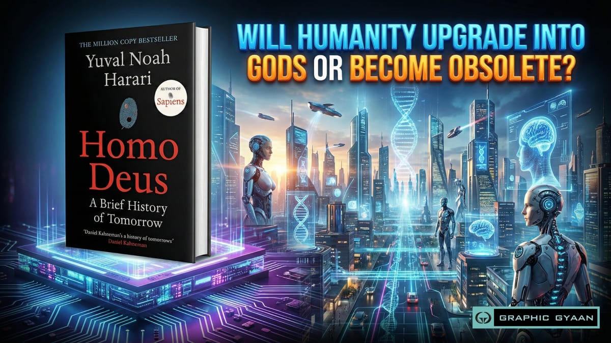 BOOK: 'Homo Deus' by Yuval Noah Harari | Graphic Guide